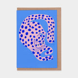 Cosmic Greetings Card by Agathe Singer