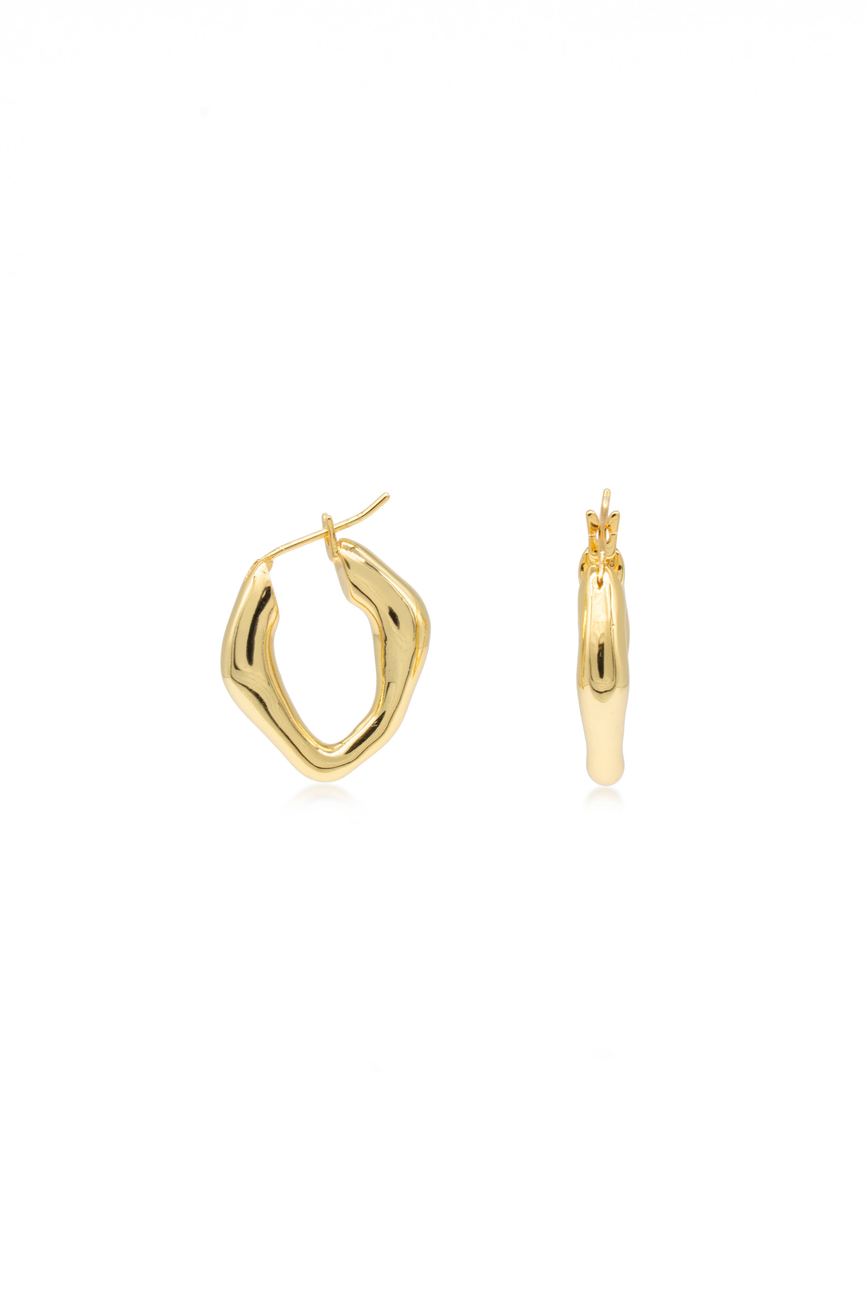 Signature Creolring aus Gold — Liv