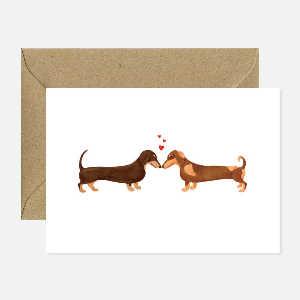 Dachshunds Lovers - card