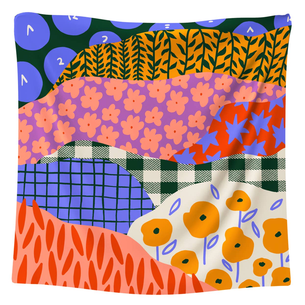 PRADERAS Maxi scarf