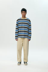 Longsleeve T-Shirt Striped Blue