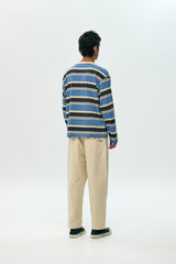 Longsleeve T-Shirt Striped Blue