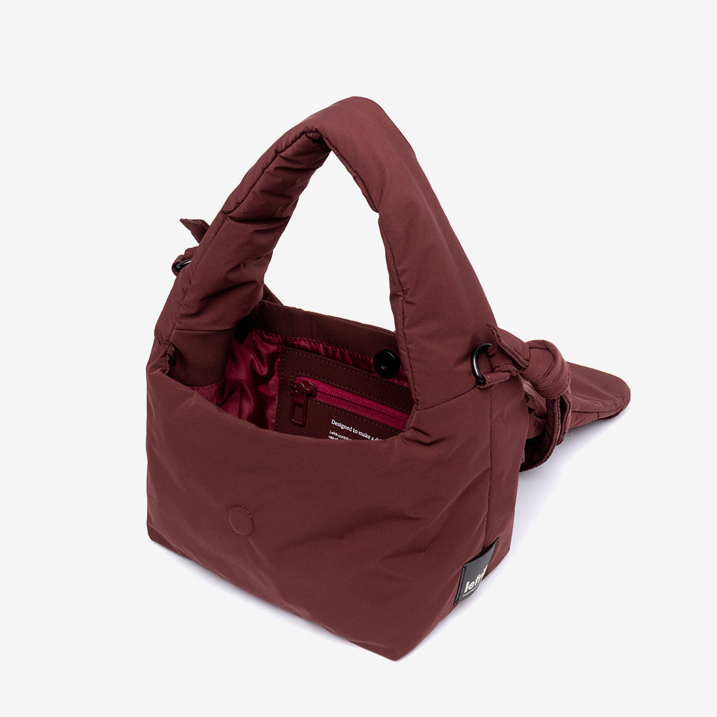 Ani Mini Bag Braided Burgundy