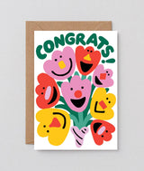 Congrats Flowers Card