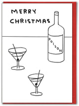 David Shrigley Lustige Weihnachtskarte — Weihnachtsgiftkarte