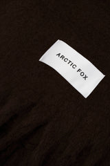 The Reykjavik Scarf - 100% Recycled - Ground Coffee - AW25