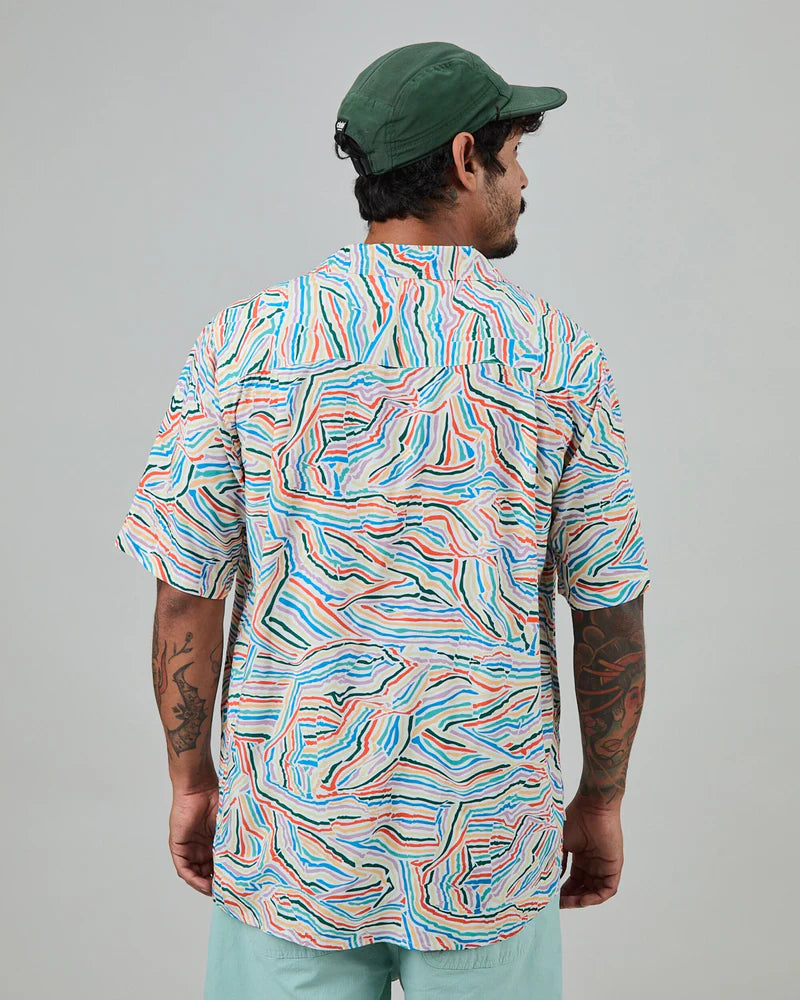 Messy Stripes Aloha Shirt