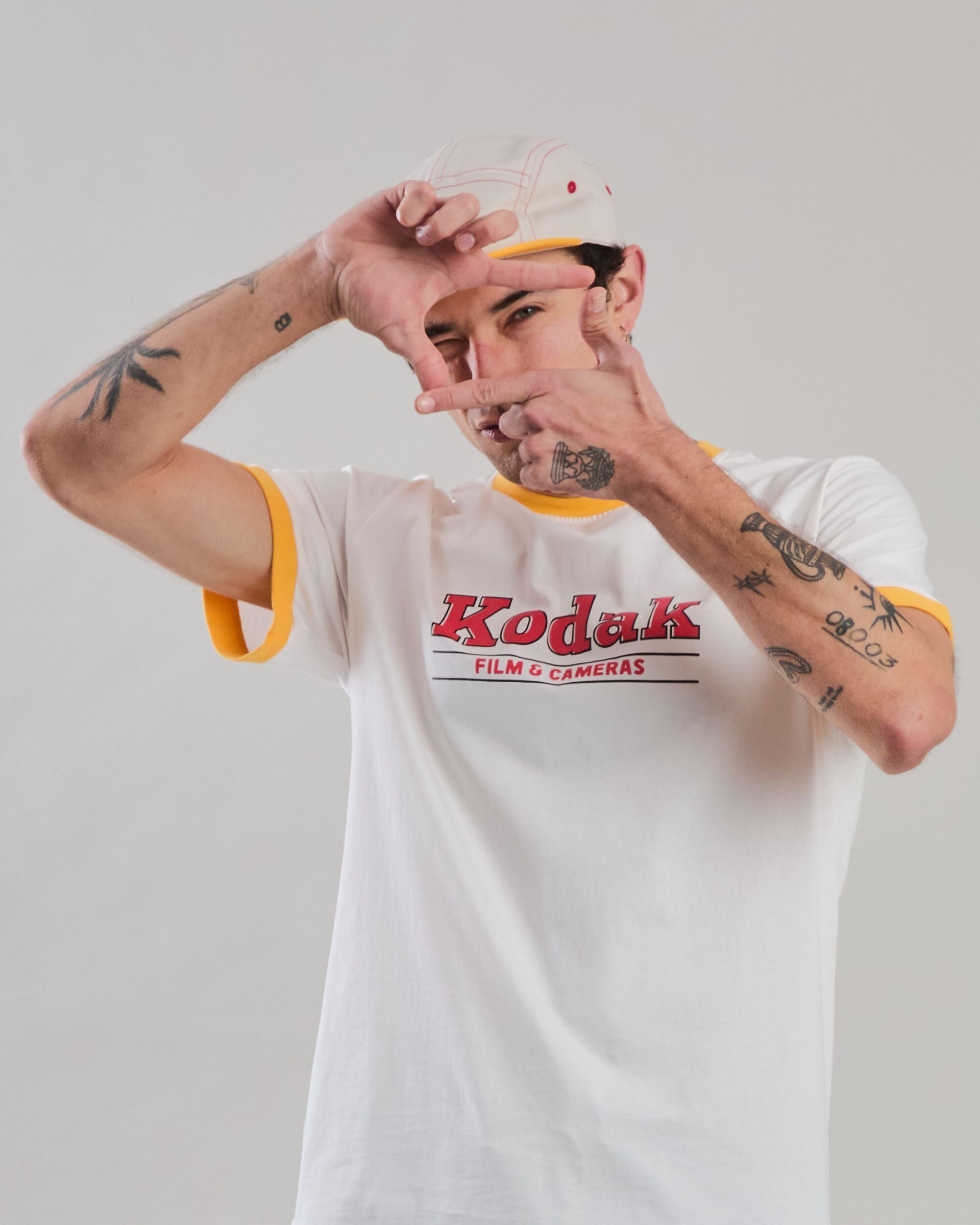 Kodak Retro Film T-Shirt Ecru