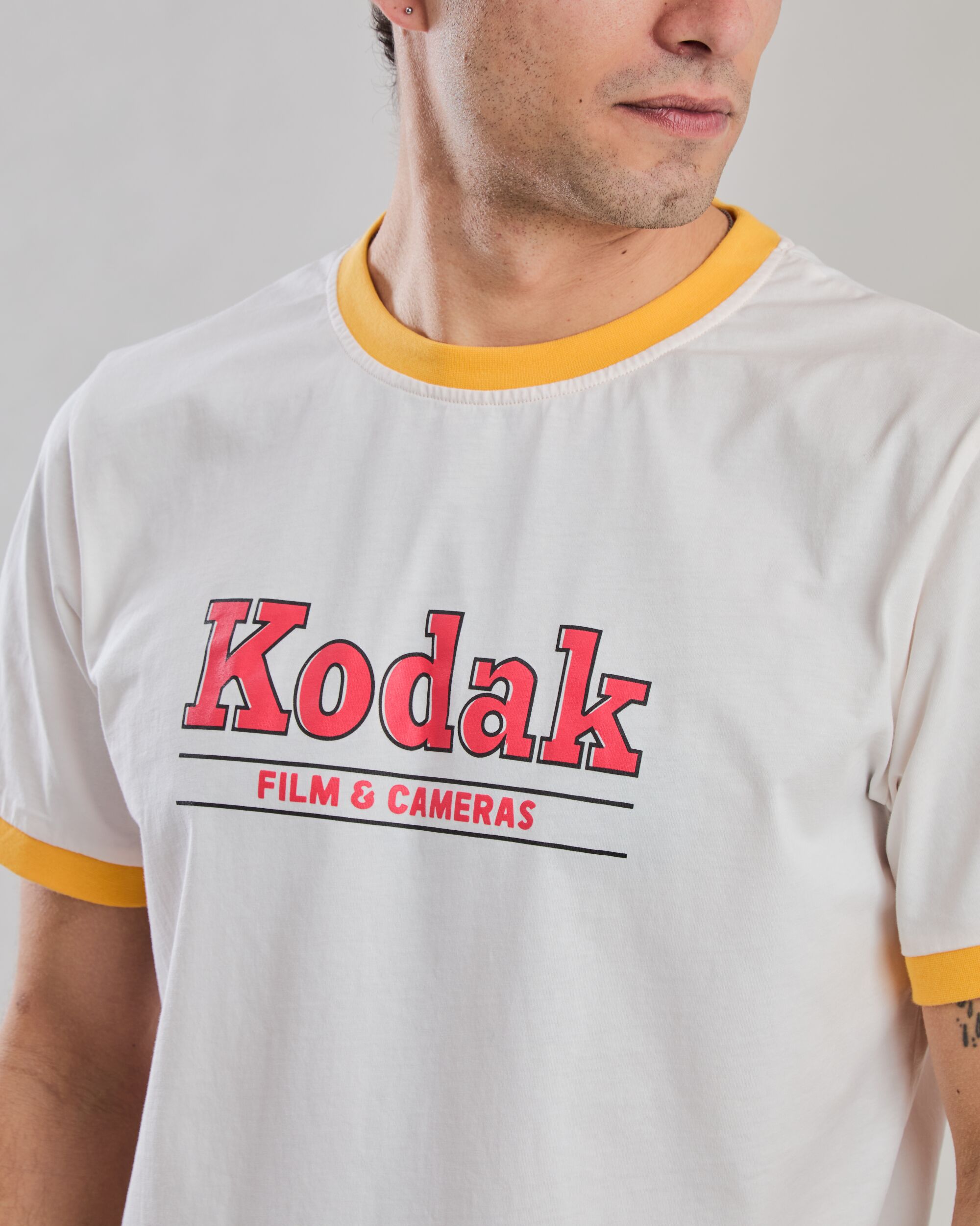 Kodak Retro Film T-Shirt Ecru