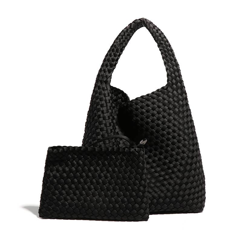 Umhängetasche aus Neoprenstoff