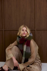 The Reykjavik Scarf - 100% Recycled - Mossy Green - AW25