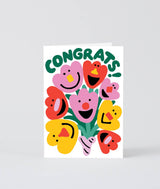 Congrats Flowers Card