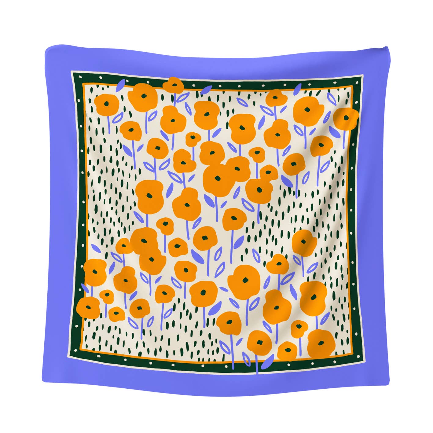 Medium Scarf POPPIES / THE CLASSICS