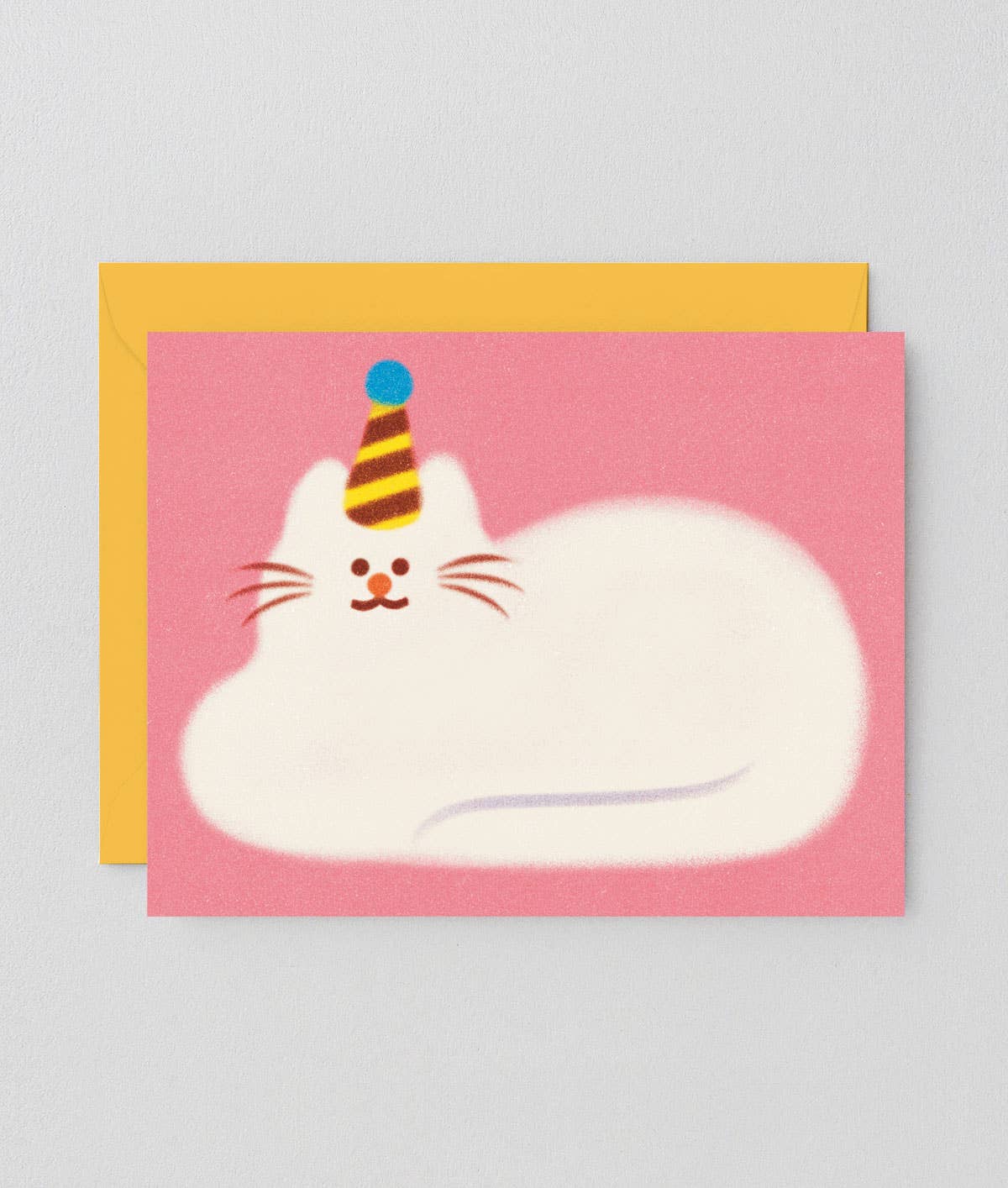 Birthday Cat Kids Thank You Greetings Card