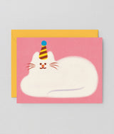 Birthday Cat Kids Thank You Greetings Card