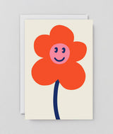 Happy Flower Art Card