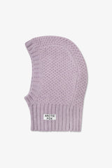 The Alpaca Balaclava Fitted Hood - Lilac - AW23