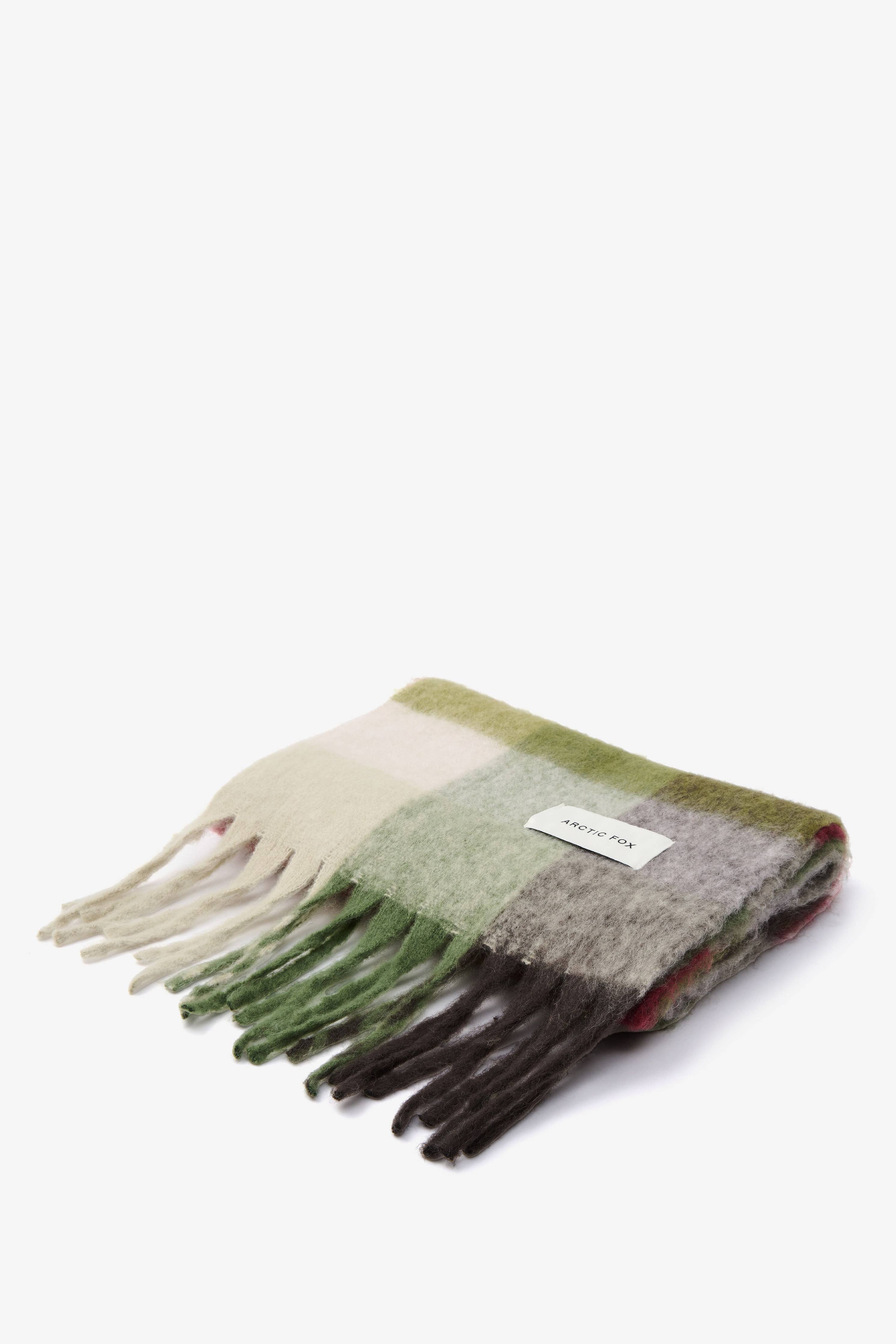 The Reykjavik Scarf - 100% Recycled - Mossy Green - AW25