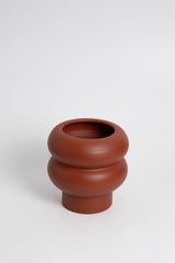 Ripple Vase Small - Terracotta
