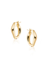 Signature Creolring aus Gold — Liv