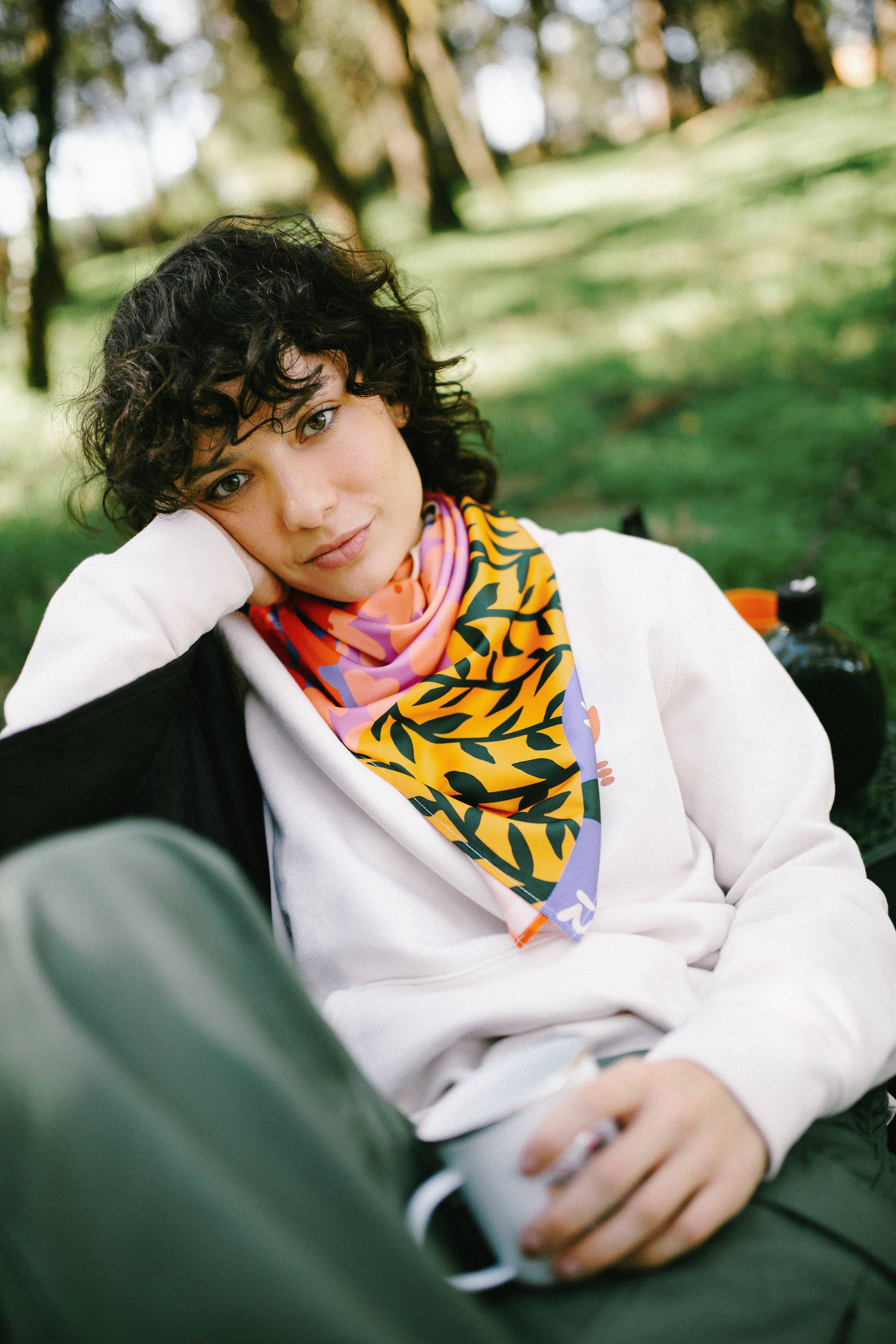 PRADERAS Maxi scarf