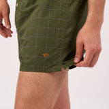 100% organic cotton boxer shorts - City green