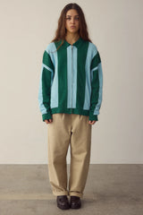 Jersey Zipper Stripes