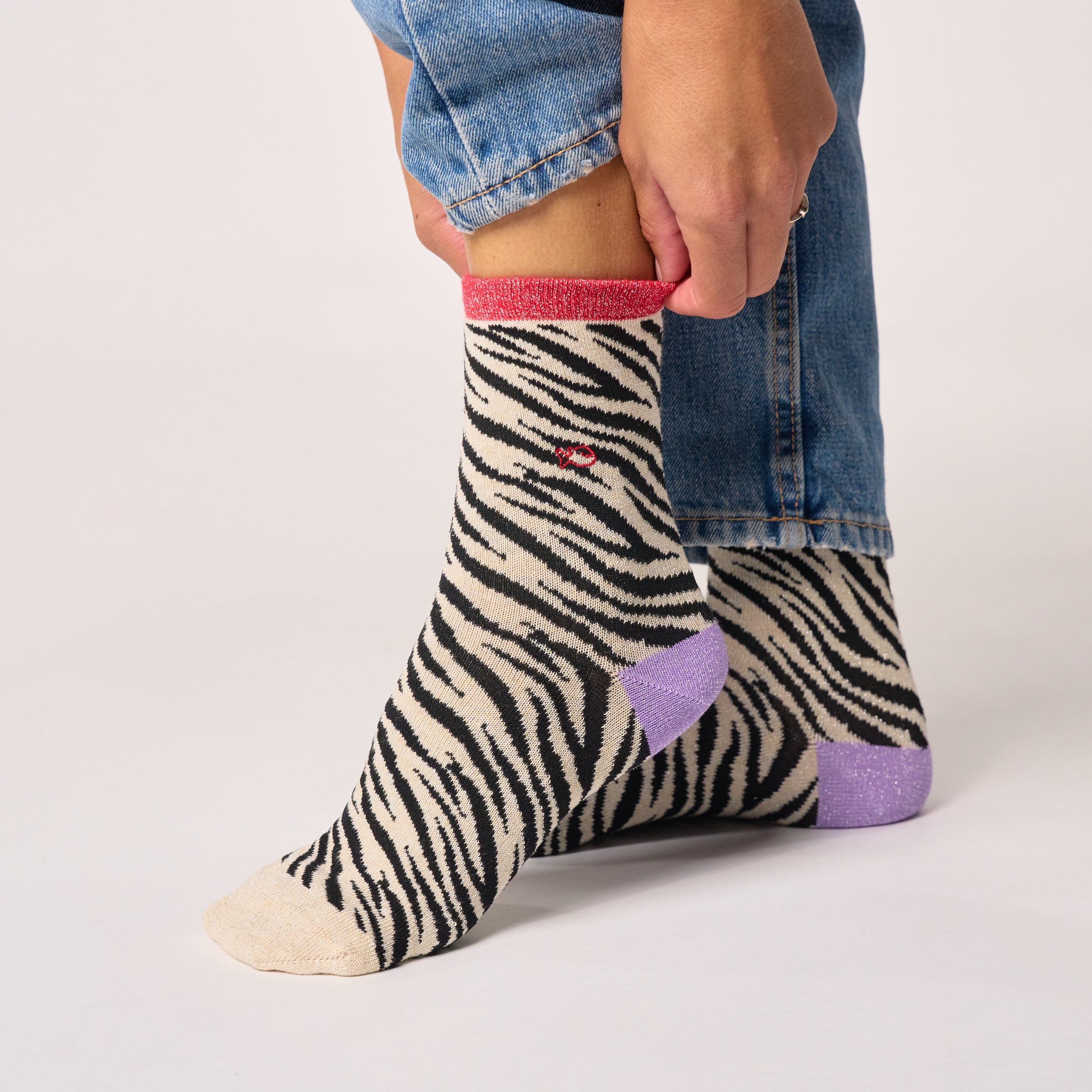 Zebra Socks