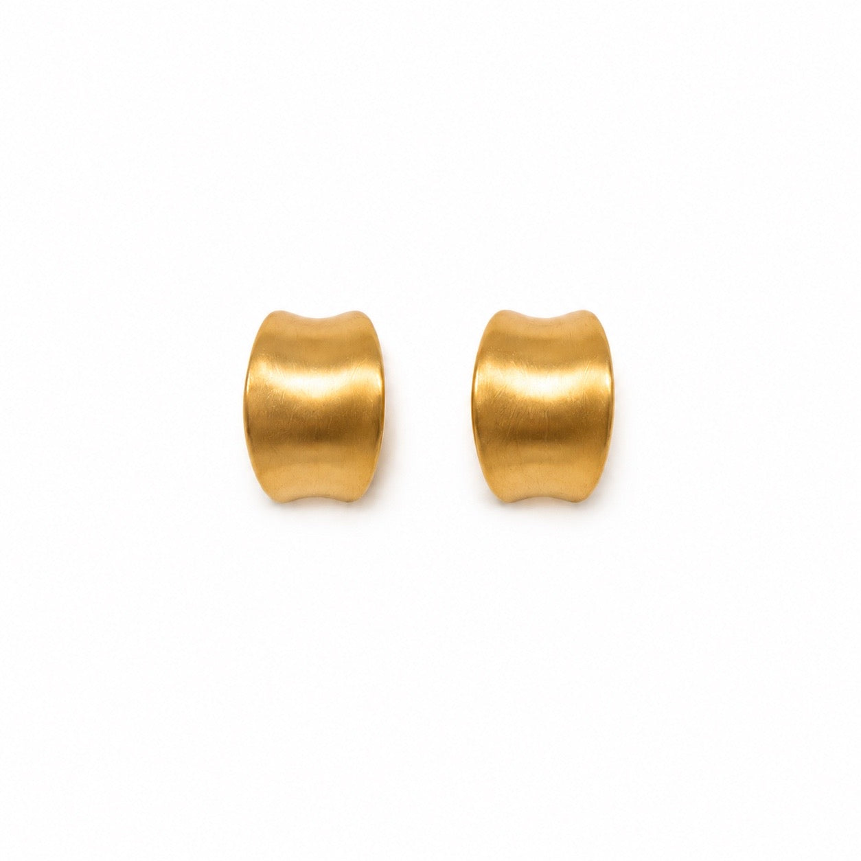 Stop Playing It Cool Hoop Earrings Gold