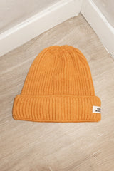 RIBBED MERINO WOOL BEANIE