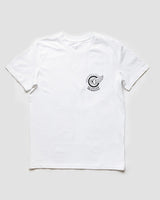 All Cyclists Are Beautiful T-Shirt Weiß von NKSP – Frontprint