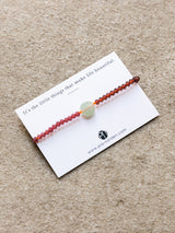 Aventurin Armband - Neon-Orange | Violett | Mint