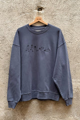 SLIPPERY ICE OVERSIZED CREWNECK