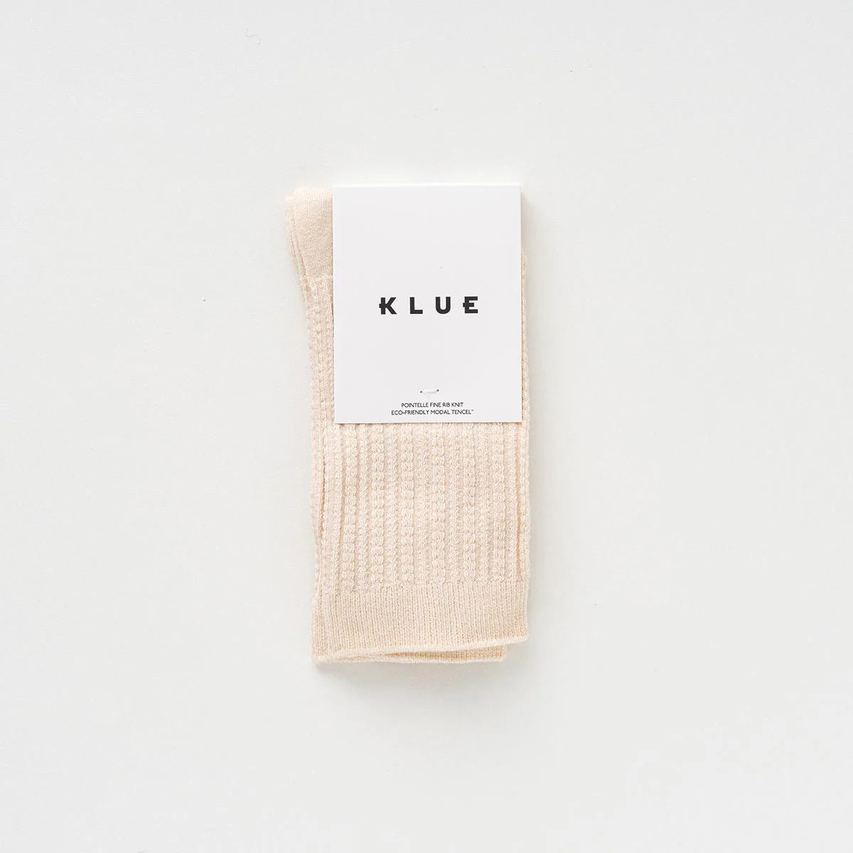 Pointelle Fine Rib Knit Socks