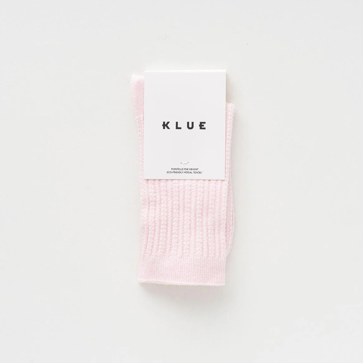 Pointelle Fine Rib Knit Socks