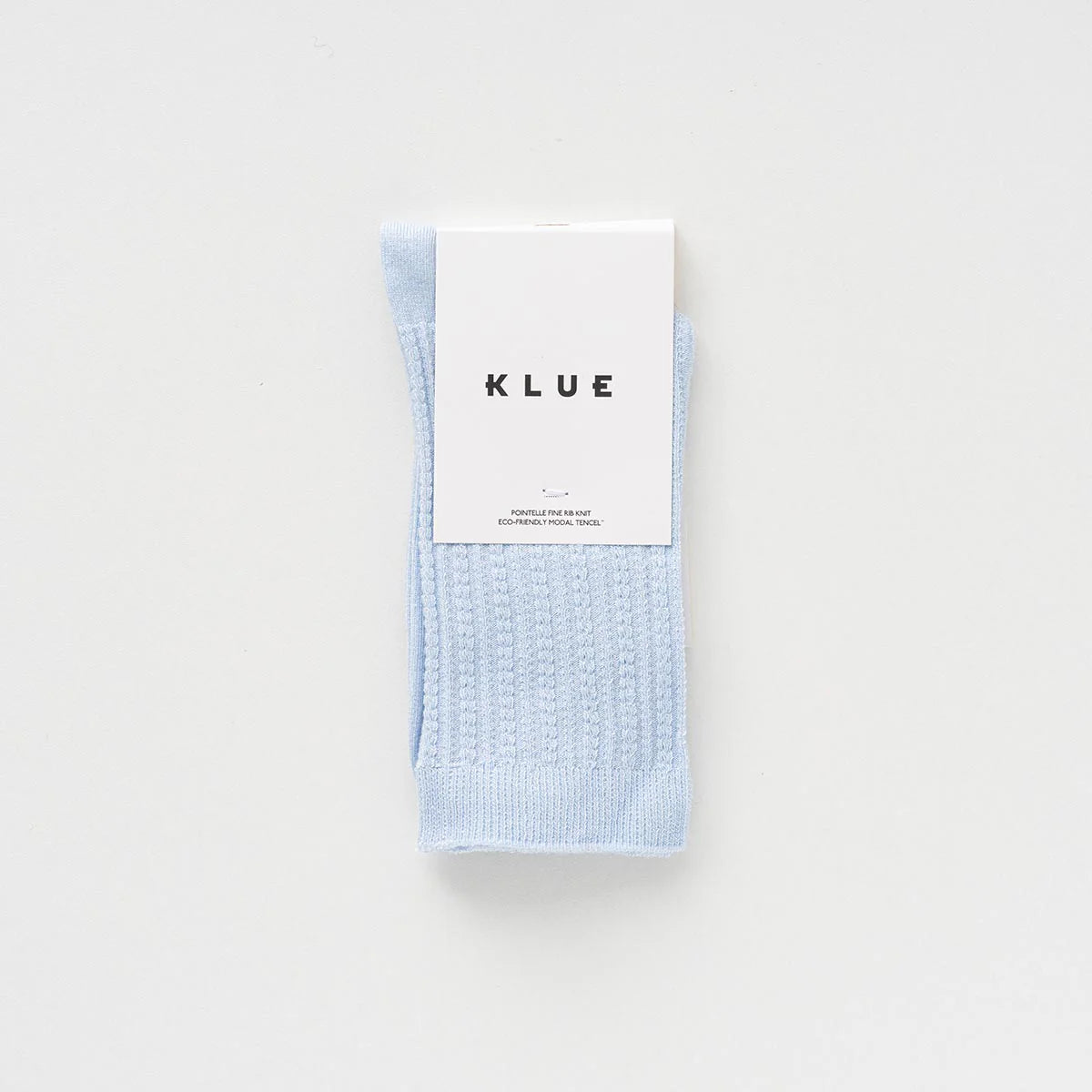 Pointelle Fine Rib Knit Socks