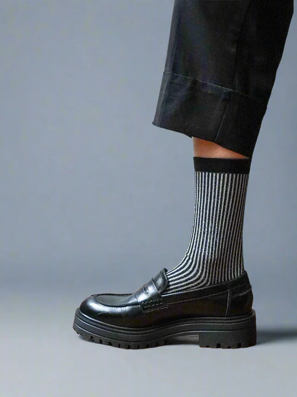 Lurex Glitter Socks