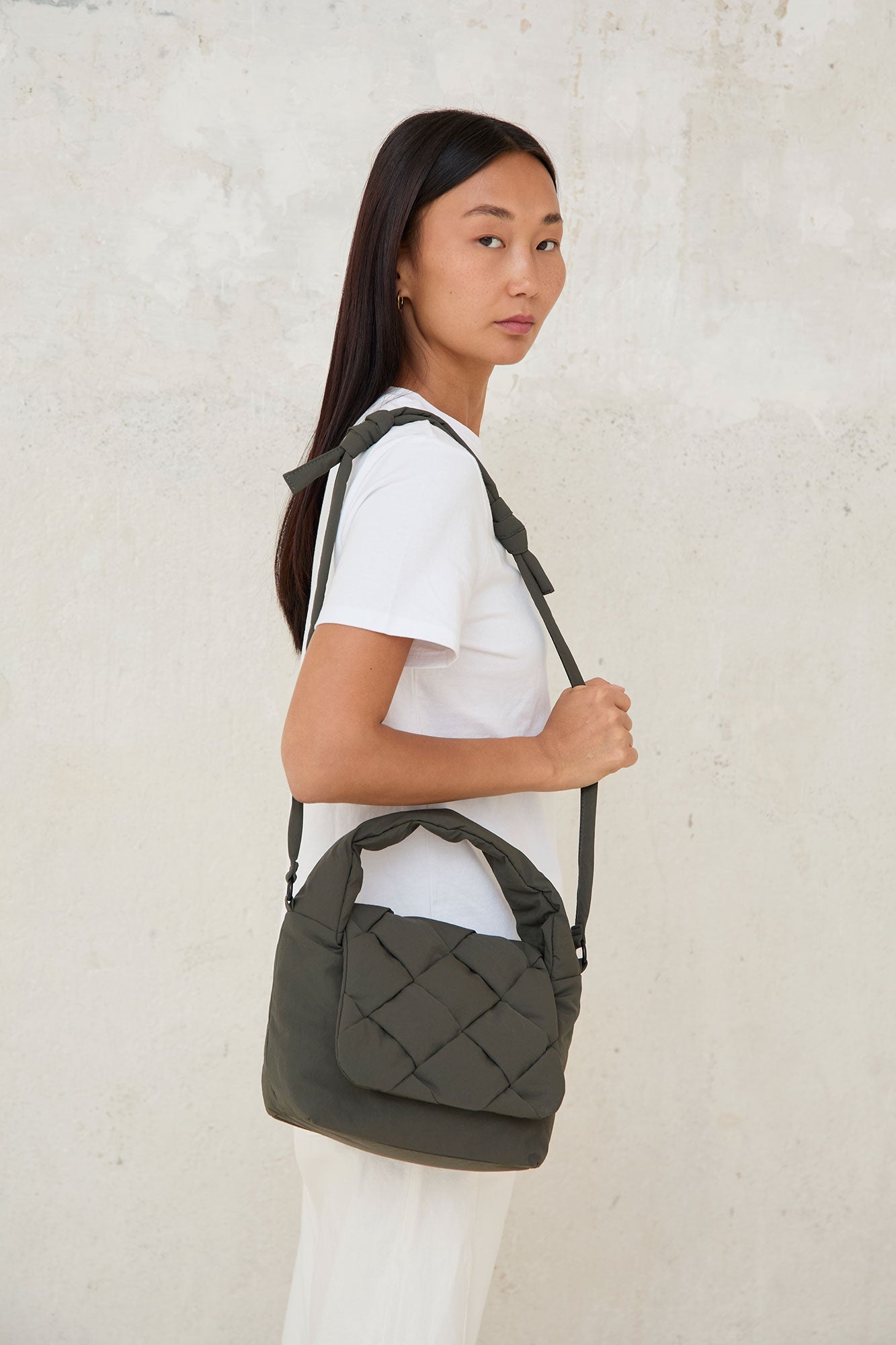 Ani Mini Bag Braided Moss