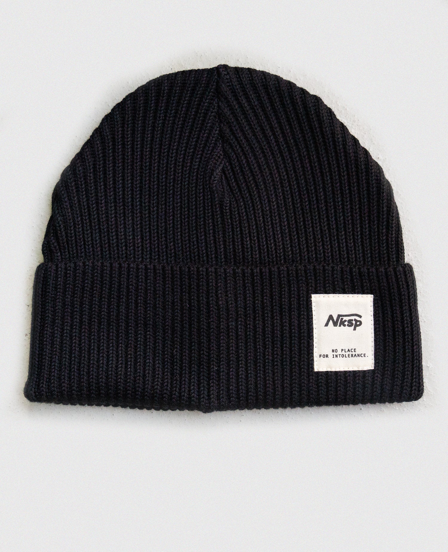 SFW Beanie von NKSP – Fisherman-Rib, Frontansicht