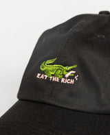 Eat The Rich Croco Dad Cap von NKSP