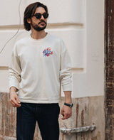 Tiger Longsleeve von NKSP – gesticktes Tiger-Motiv, Vorderansicht