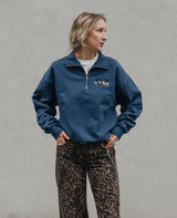 Wild Horses Half-Zip Sweatshirt von NKSP