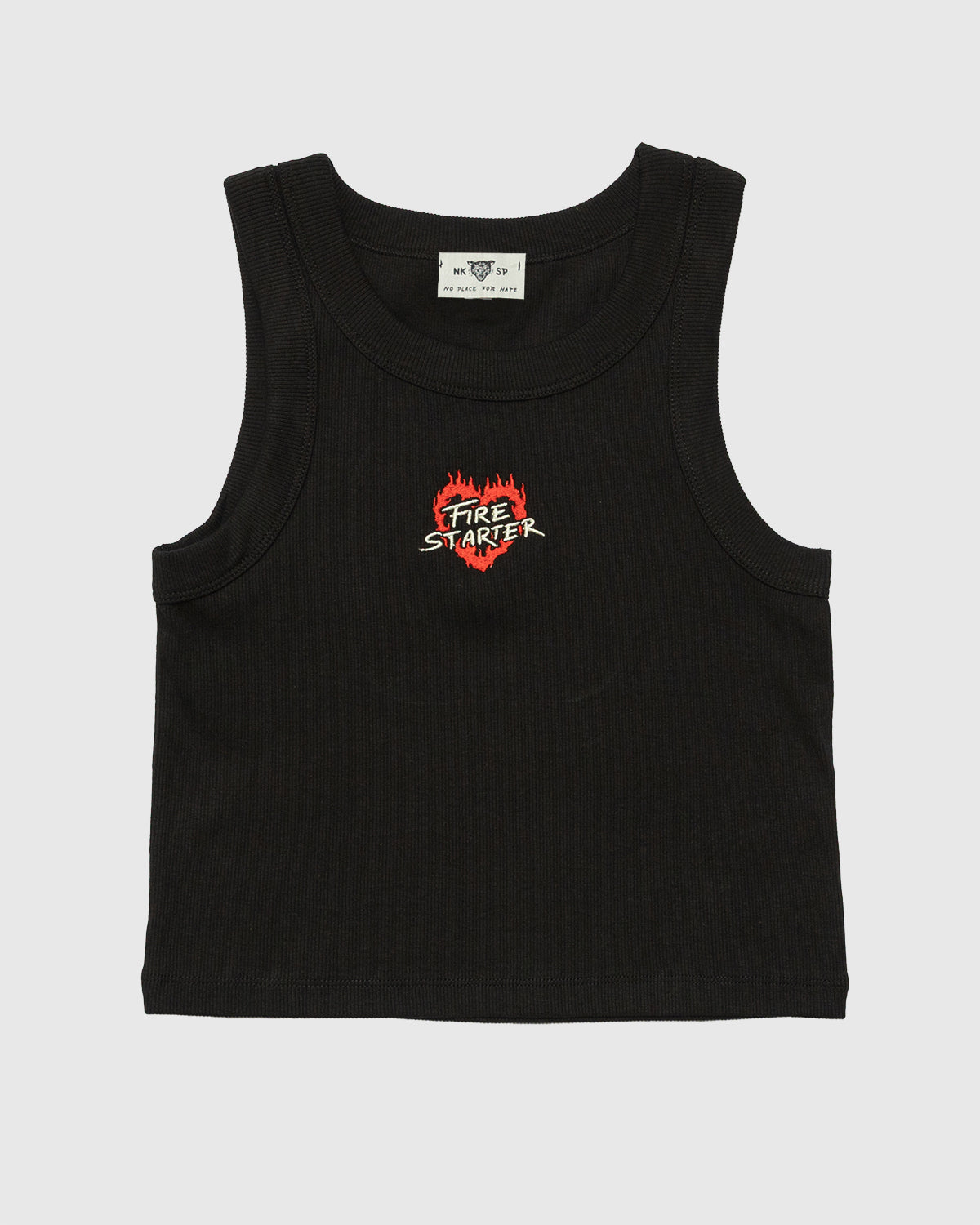 Fire Starter Rib Crop Tank