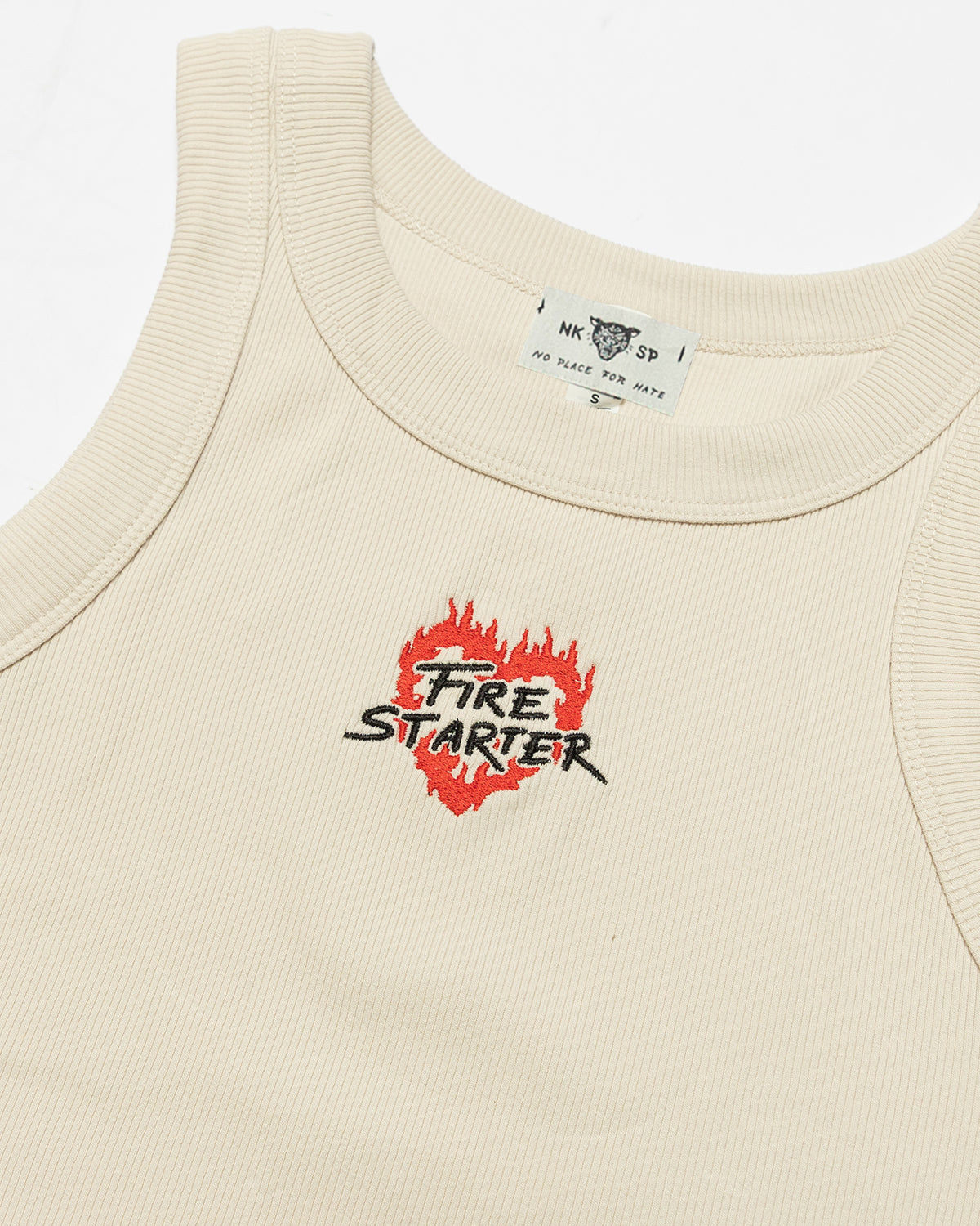Fire Starter Rib Crop Tank