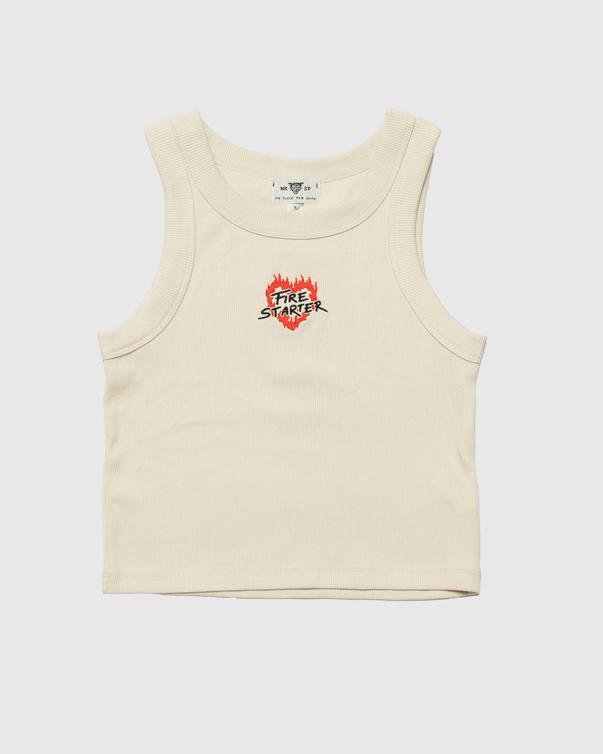 Fire Starter Rib Crop Tank