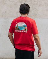 Vienna to Adria T-Shirt Rot von NKSP