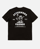 Afterwork Friends T-Shirt Schwarz von NKSP