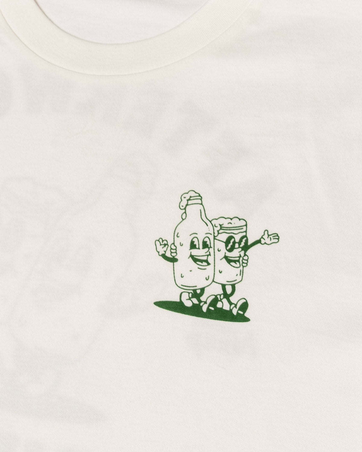 Afterwork Friends T-Shirt Off-White von NKSP