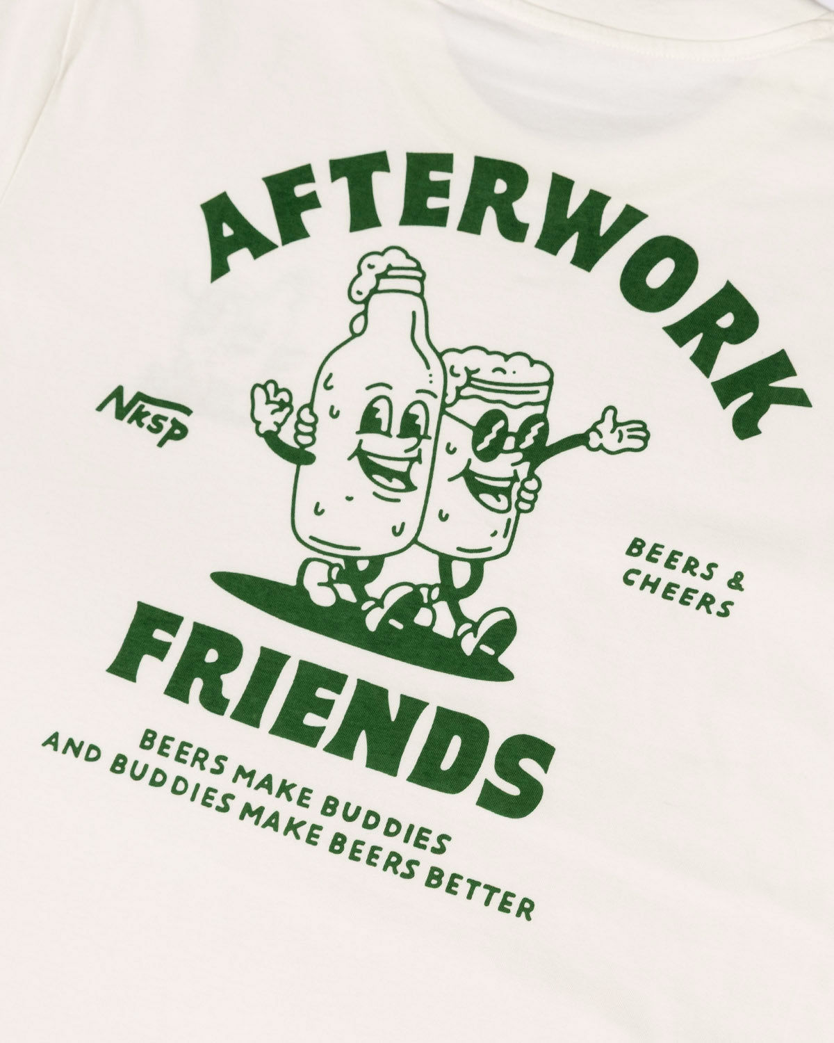 Afterwork Friends T-Shirt Off-White von NKSP