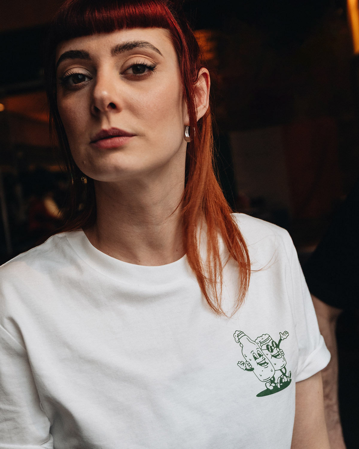 Afterwork Friends T-Shirt Off-White von NKSP